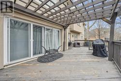 Walkout from Family Room to a Raised Deck - 