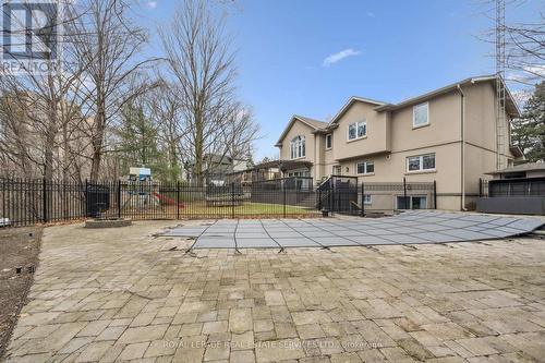 Heated Inground Pool with a Waterfall Feature - 1302 Hillview Crescent, Oakville, ON - Outdoor