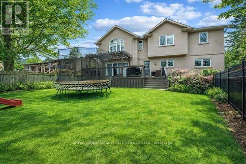 Plenty of Space for Outdoor Lounging and Play - 1302 Hillview Crescent, Oakville, ON - Outdoor With Deck Patio Veranda