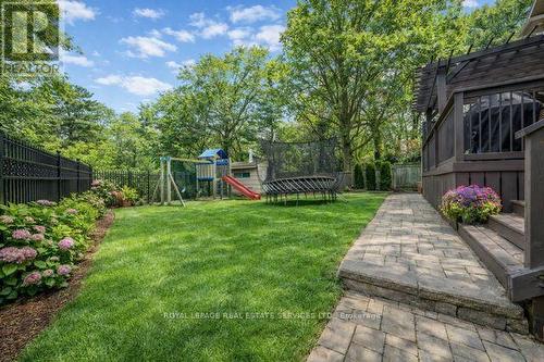 Plenty of Space for Outdoor Lounging and Play - 1302 Hillview Crescent, Oakville, ON - Outdoor With Deck Patio Veranda