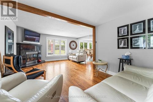 16 Sagamore Court, Ottawa, ON - Indoor Photo Showing Living Room With Fireplace