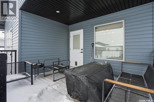 746 Bentley Manor, Saskatoon, SK - Outdoor With Deck Patio Veranda With Exterior