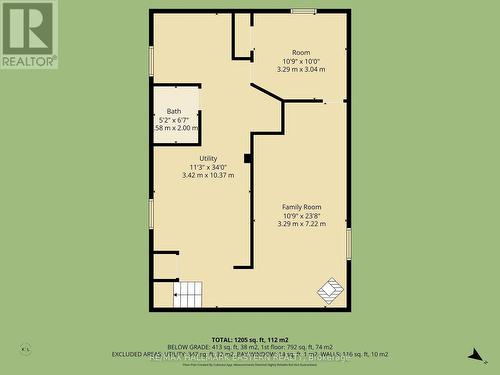 BASEMENT - 845 Gilbert Street, Peterborough (Northcrest Ward 5), ON - Other