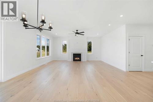 88 Graf Street, Harrow, ON - Indoor Photo Showing Living Room With Fireplace