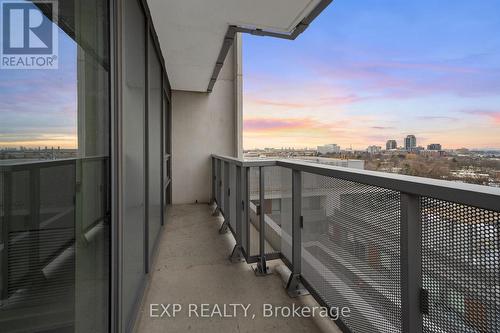 1117 - 120 Varna Drive, Toronto, ON - Outdoor With Balcony With View With Exterior