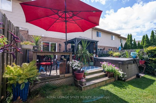 1105 Harrogate Drive, Hamilton, ON - Outdoor With Deck Patio Veranda