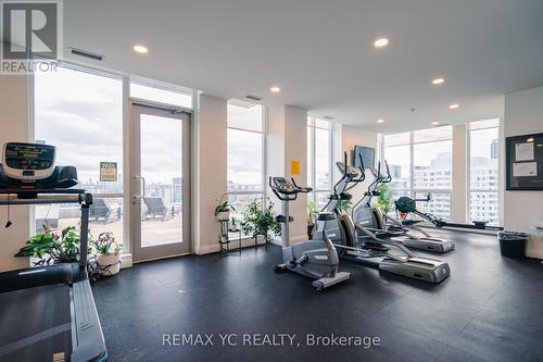 1709 - 83 Redpath Avenue, Toronto, ON - Indoor Photo Showing Gym Room