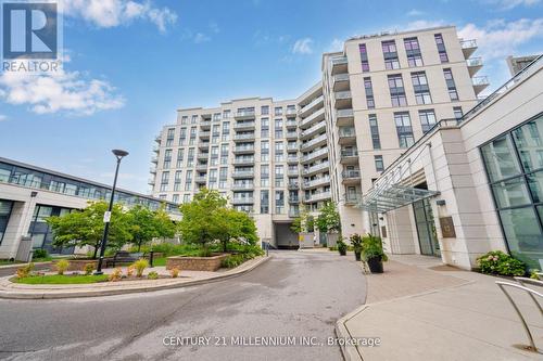 217 - 24 Woodstream Boulevard, Vaughan, ON - Outdoor With Balcony With Facade