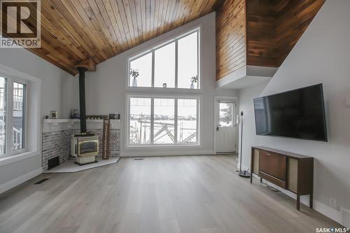 2 Lakeview Lane, Katepwa Beach, SK - Indoor With Fireplace