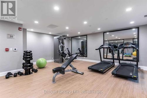 633 - 128 Grovewood Common, Oakville, ON - Indoor Photo Showing Gym Room