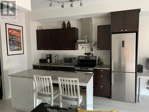 S/S Appliances - 2302 - 51 East Liberty Street, Toronto, ON - Indoor Photo Showing Kitchen