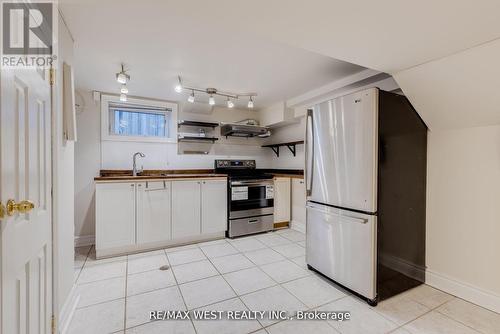 Lower - 606 Conacher Drive, Toronto, ON - Indoor Photo Showing Kitchen With Double Sink