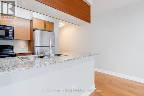 1855 - 25 Viking Lane, Toronto, ON - Indoor Photo Showing Kitchen With Double Sink