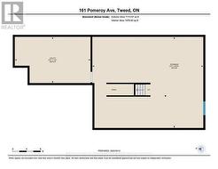 Floor Plan lower level - 