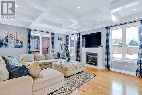 20 Anderson Avenue, Mono, ON - Indoor Photo Showing Living Room With Fireplace