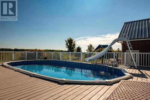 395115 County Road 12 Road, Amaranth, ON - Outdoor With Above Ground Pool