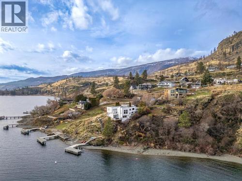 Over 70 ft of water front - 15 Traders Cove Road, Kelowna, BC - Outdoor With Body Of Water With View