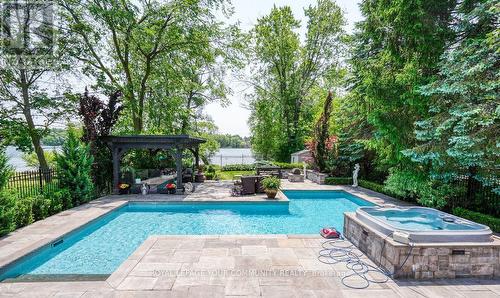 173 Lakeland Crescent, Richmond Hill, ON - Outdoor With In Ground Pool With Backyard