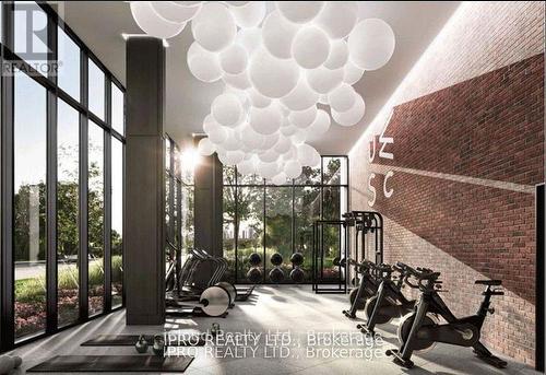 1706 - 3220 William Coltson Ave. Avenue, Oakville, ON - Indoor Photo Showing Gym Room