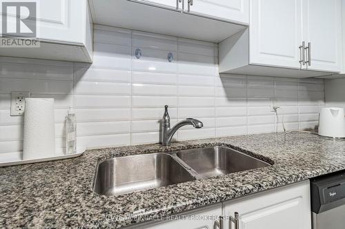 22 - 2488 Post Road, Oakville (Ro River Oaks), ON - Indoor Photo Showing Kitchen With Double Sink