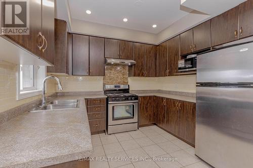 47 Curran Hall Crescent, Toronto, ON - Indoor Photo Showing Kitchen With Double Sink