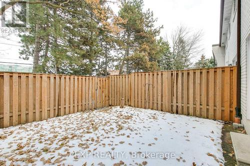 Privacy fencing. - 325 - 22 Niles Way, Markham, ON - Outdoor