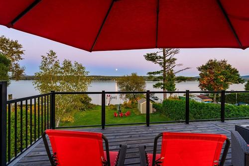 Terrasse - 10327 Rue Des Riverains, Sherbrooke (Brompton/Rock Forest/Saint-Élie/Deauville), QC - Outdoor With Body Of Water With View