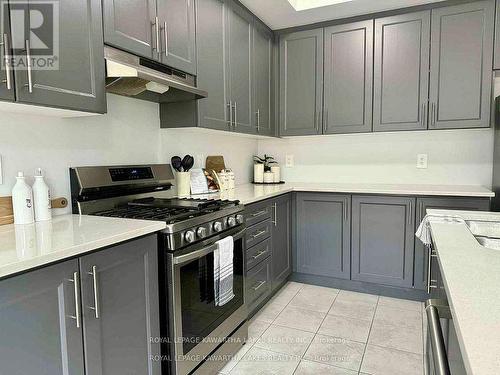 new SS appliances - 19 Keenan Street, Kawartha Lakes (Lindsay), ON - Indoor Photo Showing Kitchen With Upgraded Kitchen