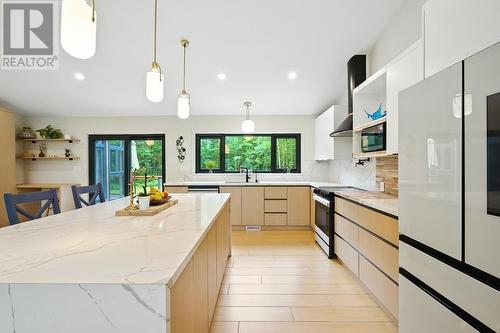 4223 Queen St, Sault Ste. Marie, ON - Indoor Photo Showing Kitchen With Upgraded Kitchen