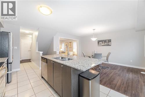 514 Goldenrod Lane, Waterloo, ON - Indoor Photo Showing Kitchen With Double Sink