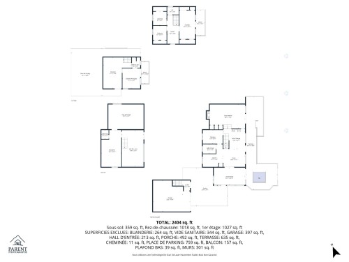 Floor Plan - 307 Ch. Des Aigles, Nominingue, QC - Other
