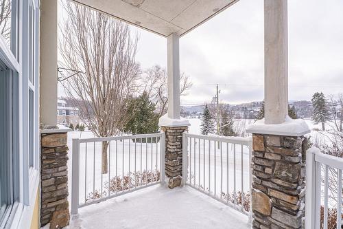 Balcony - F-8 Rue Ste-Lucie, Sainte-Agathe-Des-Monts, QC - Outdoor With Exterior
