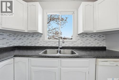 803 Carr Place, Prince Albert, SK - Indoor Photo Showing Kitchen With Double Sink