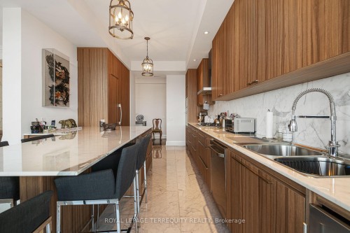 1804-88 Davenport Road, Toronto, ON - Indoor Photo Showing Kitchen With Double Sink
