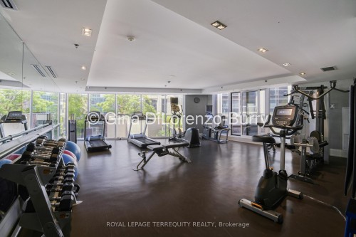 1804-88 Davenport Road, Toronto, ON - Indoor Photo Showing Gym Room