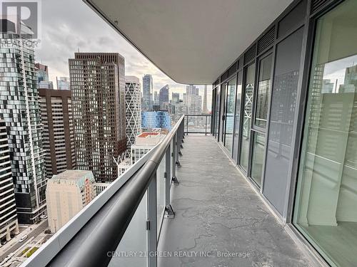 2805 - 280 Dundas Street W, Toronto, ON - Outdoor With Balcony With Exterior