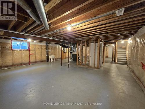 142 Hillman Marsh Way, Ottawa, ON - Indoor Photo Showing Basement