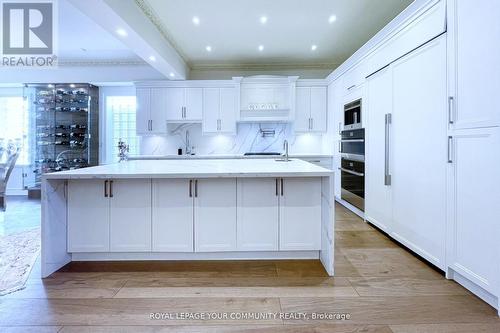 95 Naughton Drive, Richmond Hill, ON - Indoor Photo Showing Kitchen With Upgraded Kitchen