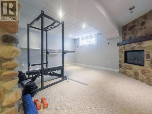 228 Sunny Meadow Court, Kitchener, ON - Indoor With Fireplace