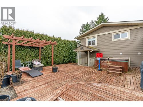 5207 Alain Road, Vernon, BC - Outdoor With Deck Patio Veranda With Exterior