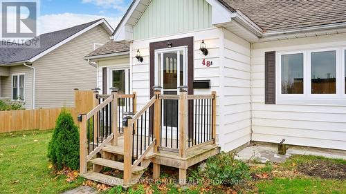 48 Moberly Street, Collingwood, ON - Outdoor With Deck Patio Veranda