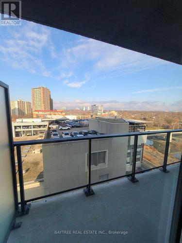 825 - 5 Defries Street, Toronto, ON - Outdoor With Balcony With View
