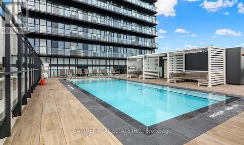 825 - 5 Defries Street, Toronto, ON - Outdoor With In Ground Pool
