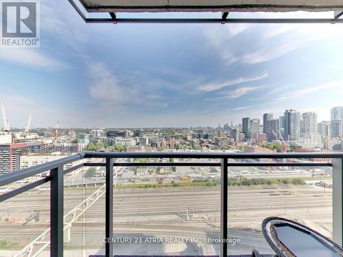 2901 - 15 Iceboat Terrace, Toronto, ON - Outdoor With Balcony With View