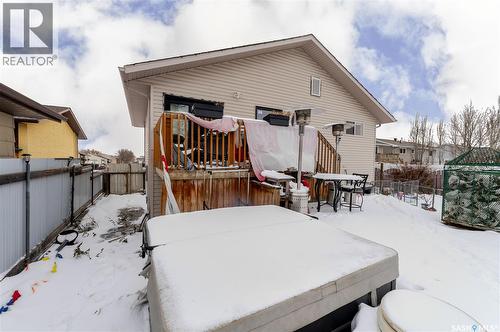 294 Wellington Drive, Moose Jaw, SK - Outdoor With Deck Patio Veranda With Exterior