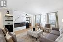 5535 Cedar Springs Road, Burlington, ON  - Indoor Photo Showing Living Room With Fireplace 