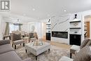 5535 Cedar Springs Road, Burlington, ON  - Indoor Photo Showing Living Room With Fireplace 