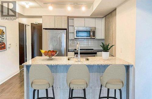 809 - 9 Valhalla Inn Road, Toronto, ON - Indoor Photo Showing Kitchen With Stainless Steel Kitchen With Upgraded Kitchen