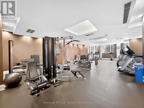 726 - 25 Greenview Avenue, Toronto, ON - Indoor Photo Showing Gym Room