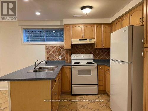 Bsmt - 173 Jeanne Drive, Vaughan, ON - Indoor Photo Showing Kitchen With Double Sink